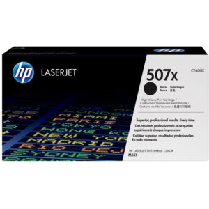 HP 507X Noir (CE400X) - Toner grande capacité HP LaserJet d'origine