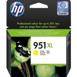 HP 951XL Jaune - Cartouche d'encre grande capacité HP d'origine (CN048AE)