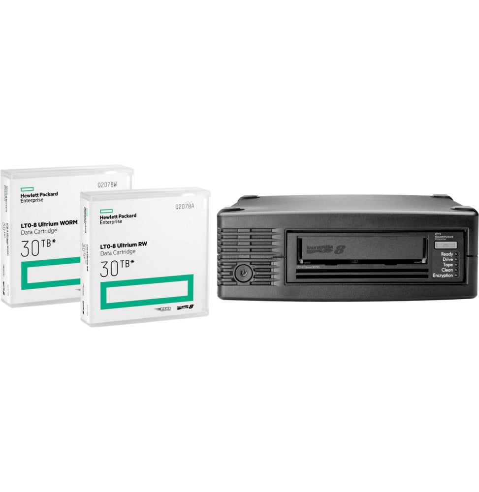 Cartouche de données HPE LTO-8 Ultrium 30 To RW (Q2078A) – Image 2