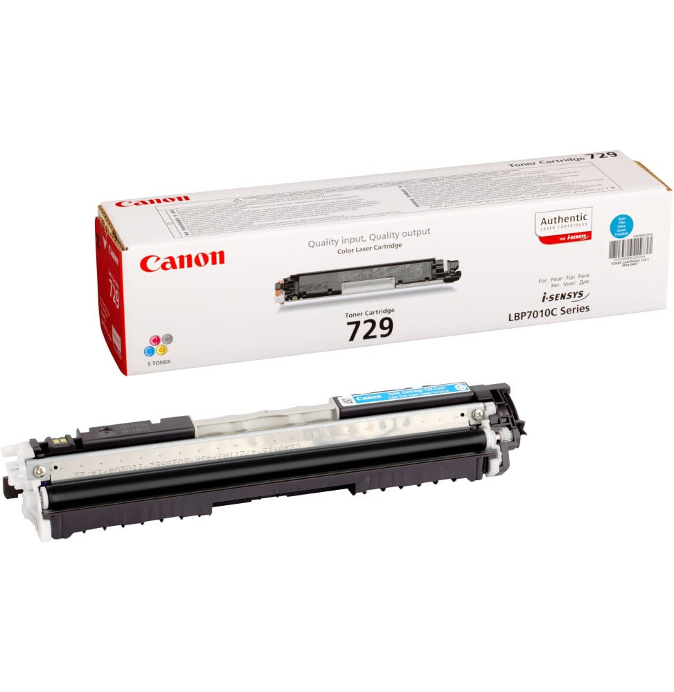 Canon 729 Cyan - Toner Canon d'origine (4369B002AA)