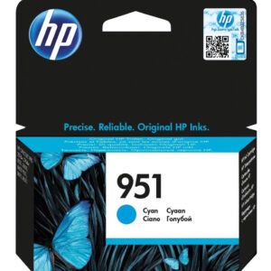 HP 951 Cyan - Cartouche d'encre HP d'origine (CN050AE)