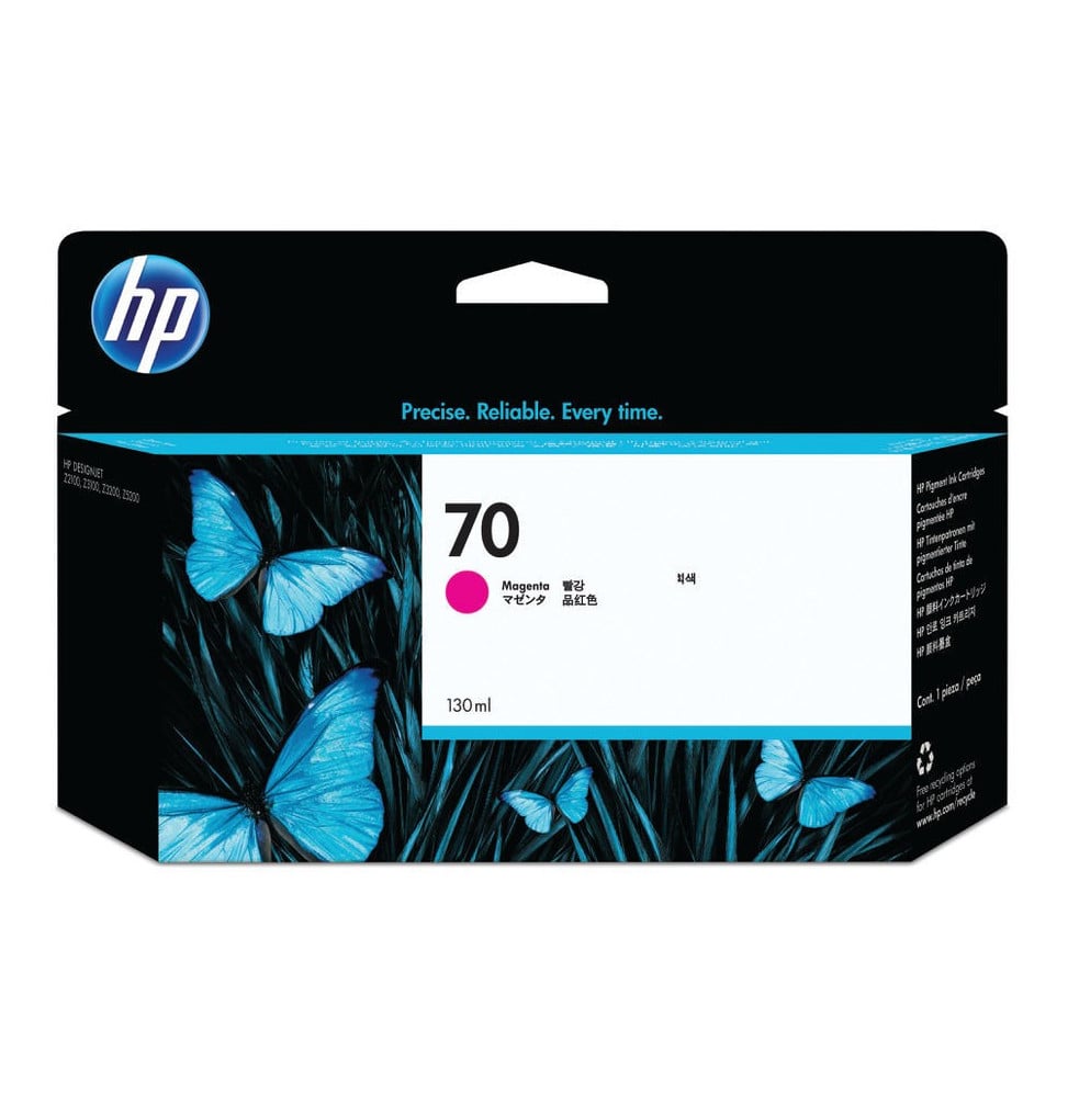 HP 70 Magenta - Cartouche d'encre HP d'origine (C9453A)