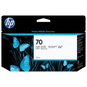 HP 70 Noir Photo - Cartouche d'encre HP d'origine (C9449A)