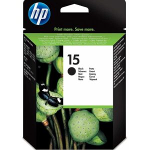 HP 15 Noir - Cartouche d'encre grande capacité HP d'origine (C6615DE)