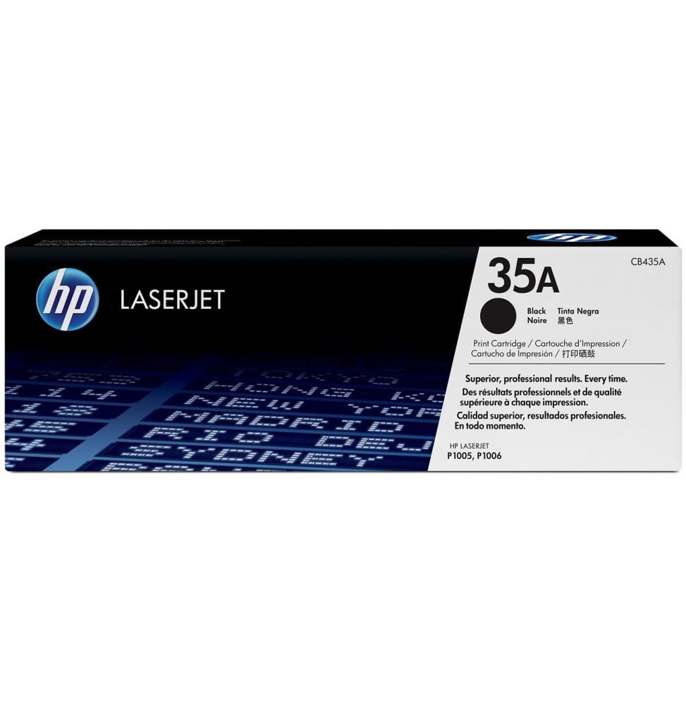 HP 35A Noir (CB435A) - Toner HP LaserJet d'origine