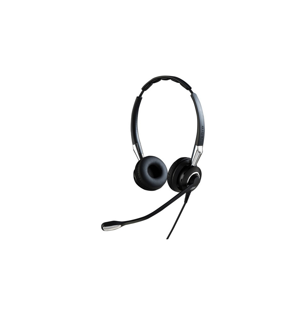 Casque-micro Jabra BIZ™ 2400 II QD Duo NC (2409-820-204) (Connexion QD et non pas USB)