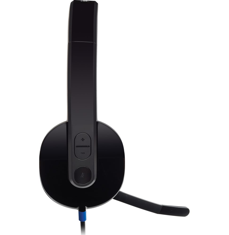 Casque Logitech H540 pour ordinateur avec microphone anti-parasite - USB (981-000480) – Image 2