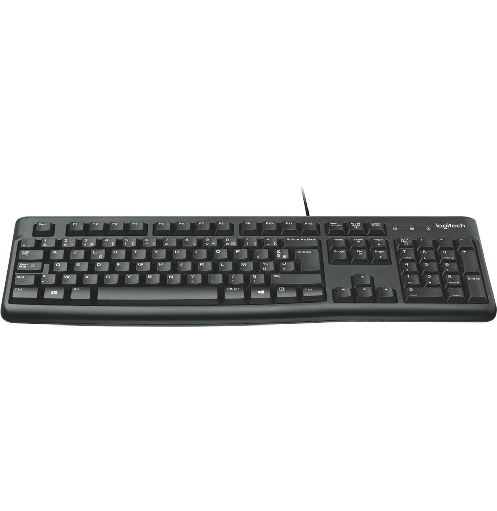 Clavier à connexion USB Logitech K120 - AZERTY – Image 2