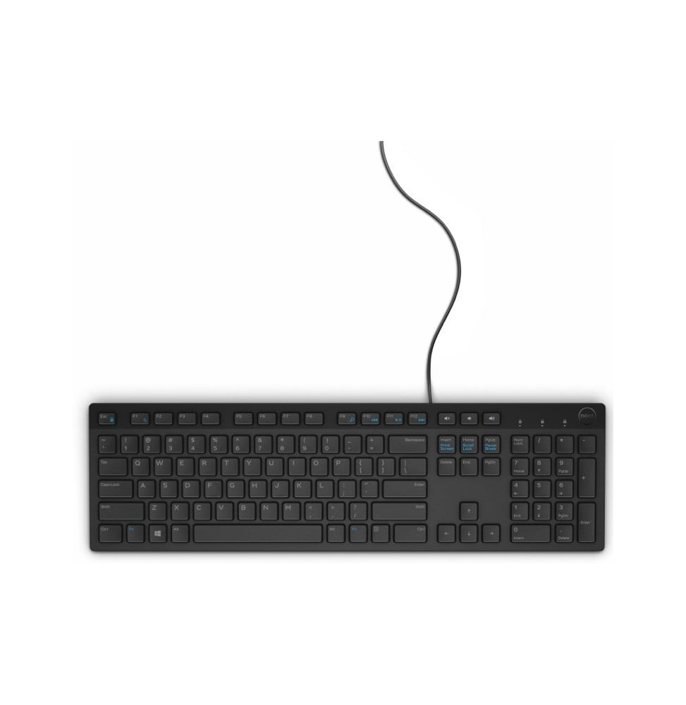 Clavier Dell KB216 USB Noir - Français (AZERTY) (580-ADGU) – Image 2