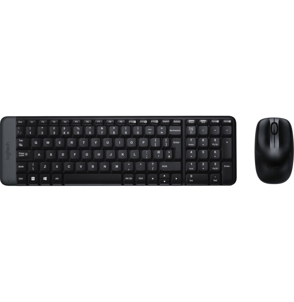 Clavier et souris sans fil Logitech MK220 - AZERTY (920-008318)