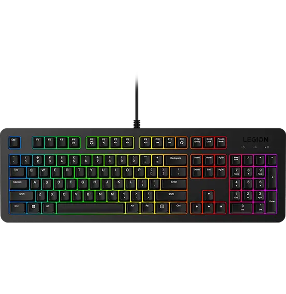 Clavier filaire Gaming Lenovo Legion K310 RGB - AZERTY Français (GY41N91869)