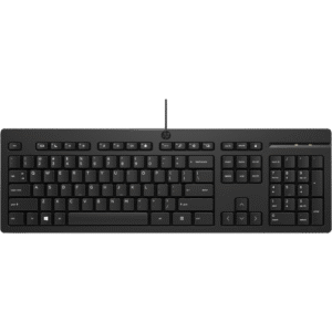 Clavier filaire HP 125 (Pack 6 unités) - Français (AZERTY) (266C9A6)