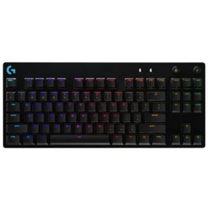 Clavier gaming rétroéclairé mécanique Logitech G PRO - Noir Français Azerty (920-009390)