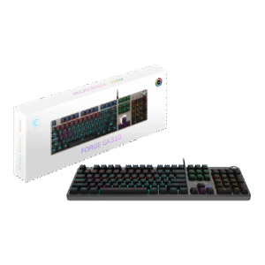 Clavier gaming rétroéclairé mécanique MSI FORGE GK310 RED - AZERTY (OS1-8ZA8015-000)
