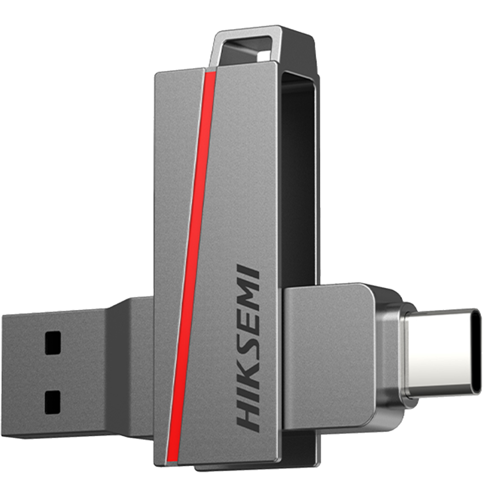 Clé USB double connectique Hiksemi E307C 128Go USB 3.2 Type-C (HSM-USB-E307C-128G-U)