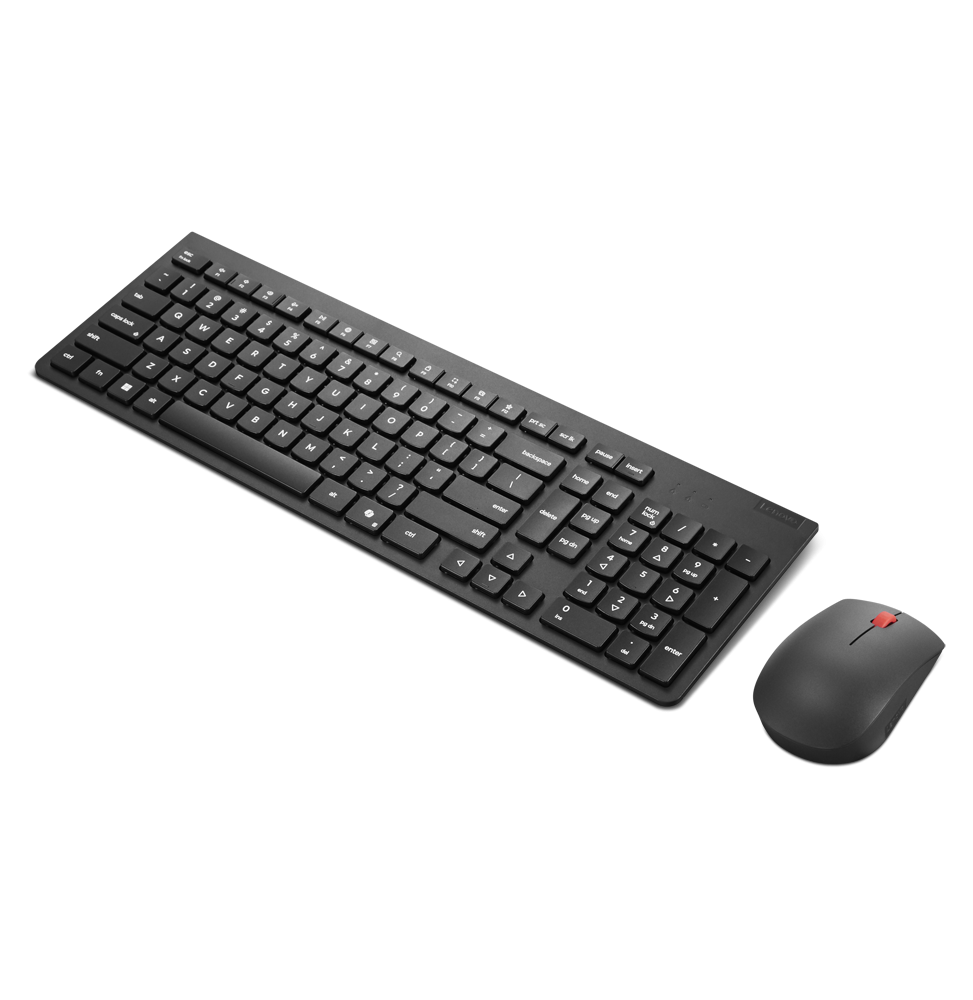 Combiné Lenovo Essential Clavier et Souris sans fil Gen2 - Français (4X31R64464) – Image 2