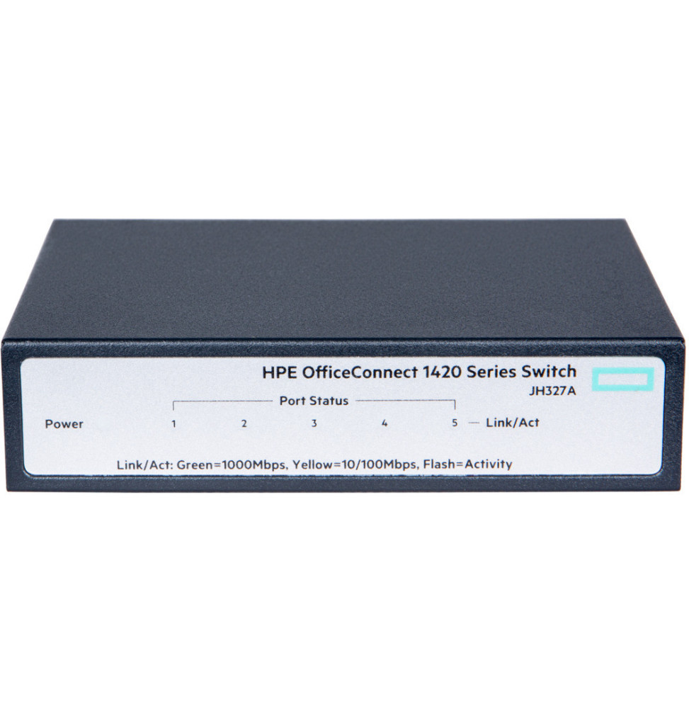 Switch Ethernet non géré à port fixe HPE OfficeConnect 1420 5G (JH327A) – Image 2