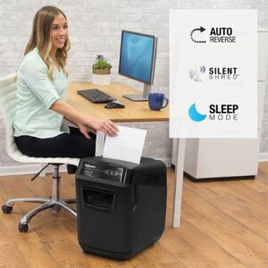 Fellowes AutoMax™ 150C - Destructeur à Coupe-croisée - Bac 32L - 150 feuilles (4680101)