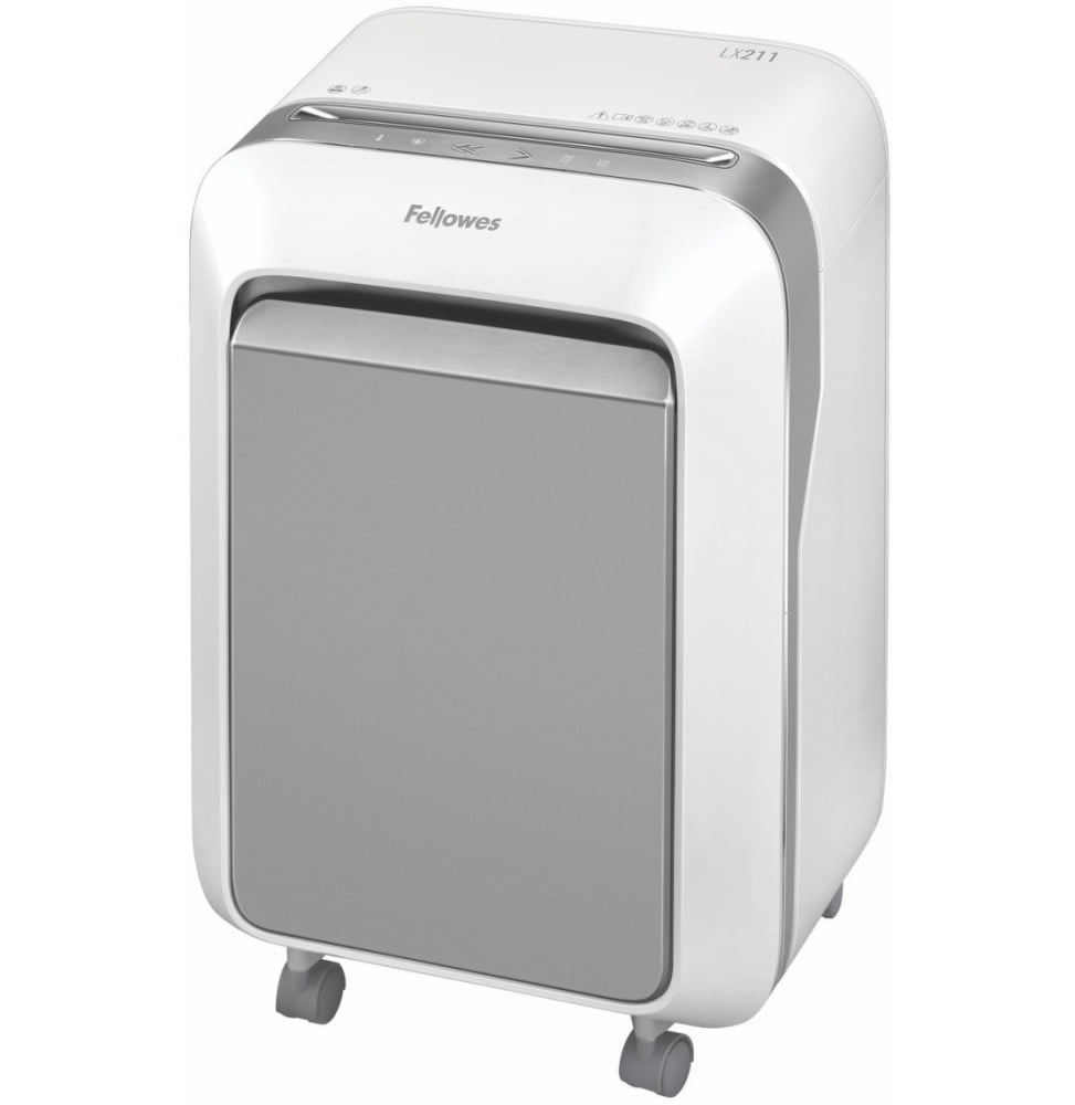Fellowes Powershred® LX211 - Destructeur à Coupe-croisée - Bac 23L - 15 feuilles (5050301)