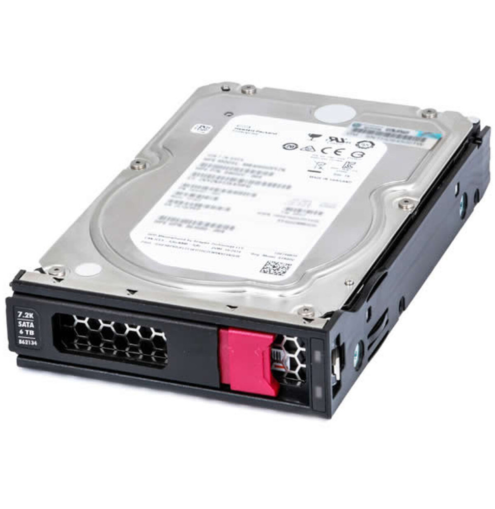Disque dur HPE 6TB SATA 7.2K LFF LP 512e DS HDD (861742-B21) – Image 2
