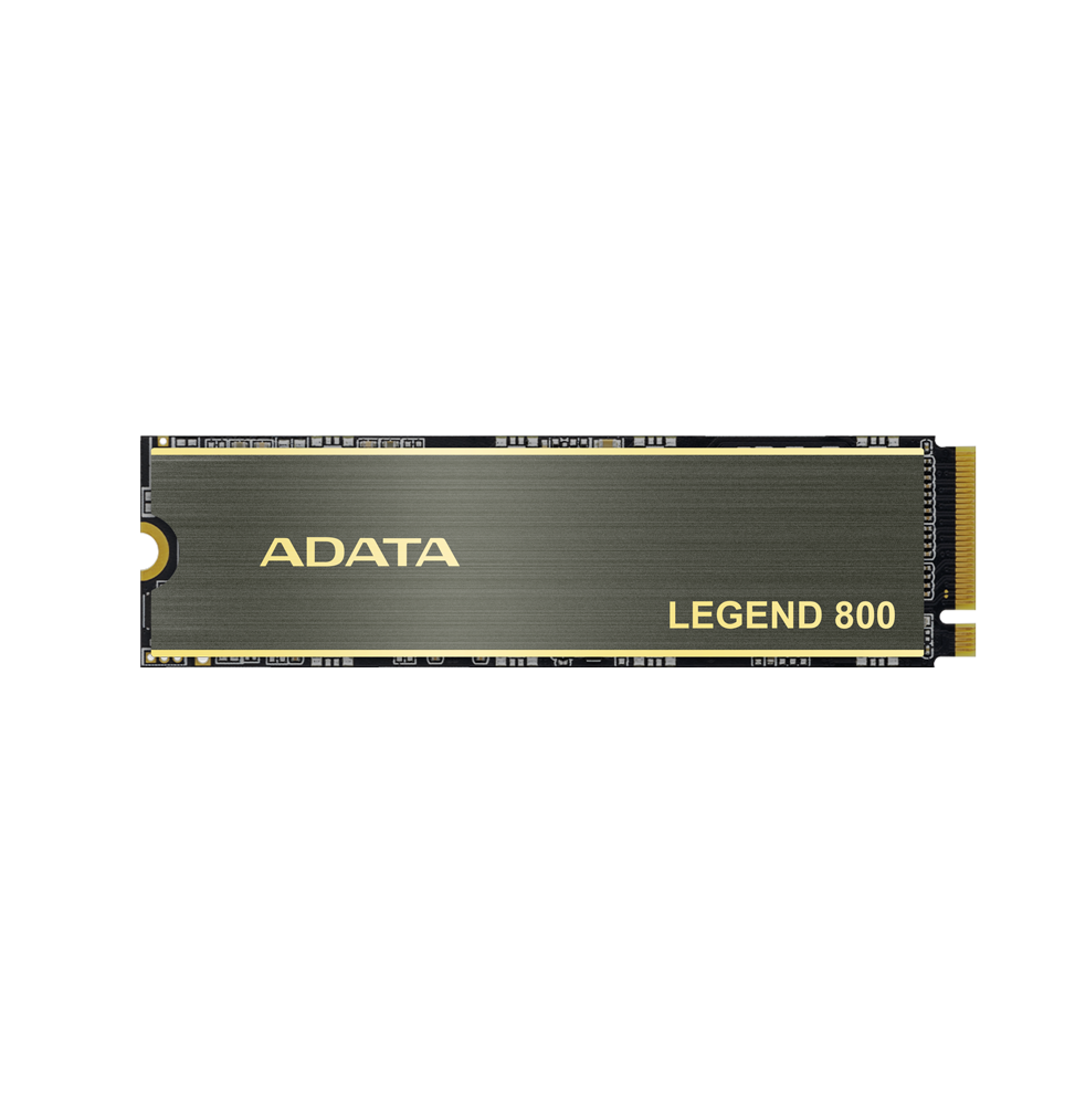 Disque Dur interne SSD ADATA LEGEND 800 GOLD PCIe Gen4 x4 M.2 2280 - 1To (ALEG-800-1000GCS)