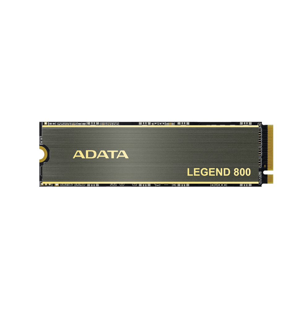 Disque Dur interne SSD ADATA LEGEND 800 GOLD PCIe Gen4 x4 M.2 2280 - 500 Go (ALEG-800-500GCS)