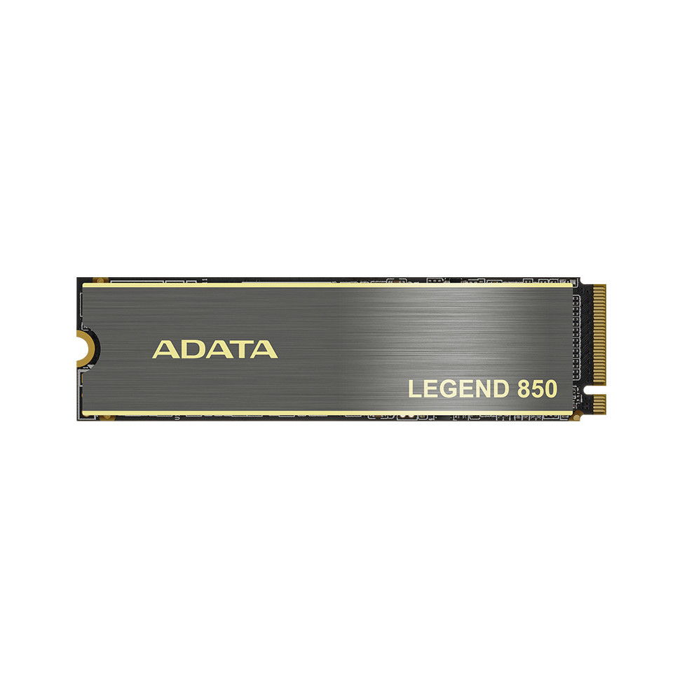 Disque Dur interne SSD ADATA LEGEND 850 PCIe Gen4 x4 M.2 2280 - 1To (ALEG-850-1TCS)