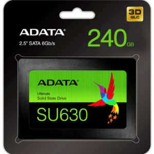 Disque Dur interne SSD ADATA SU630 SATA 2.5" - 240Go, 480Go, 960Go