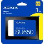 Disque Dur interne SSD ADATA SU650 SATA 2.5" 1 To (ASU650SS-1TT-R)