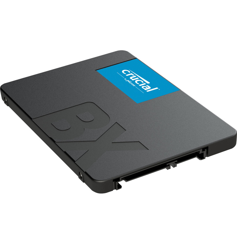 Disque Dur interne SSD Crucial BX500 SATA 2.5" 3D NAND 120 Go (CRUCIAL120SSD)