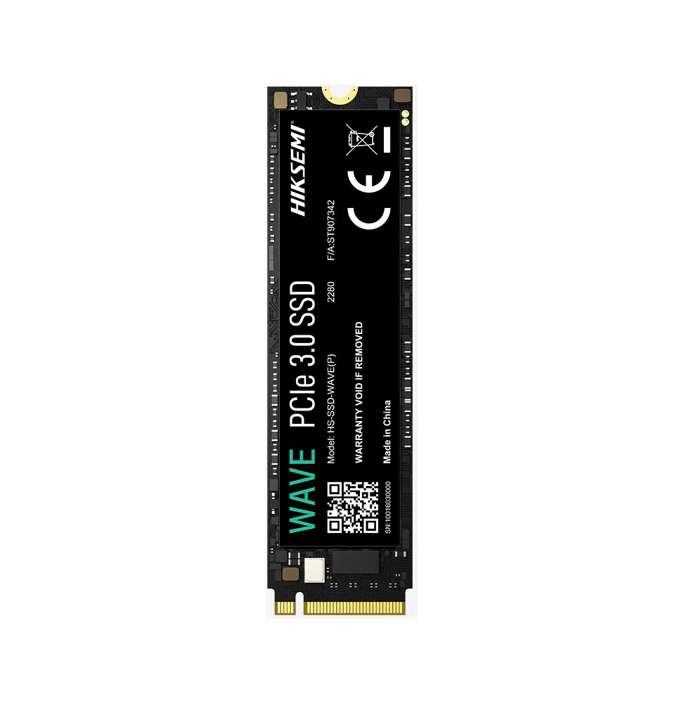 Disque Dur interne SSD Hiksemi Wave(P) M.2 2280 PCIe 3.0 NVMe 1 To (HS-SSD-WAVE-P-1T)