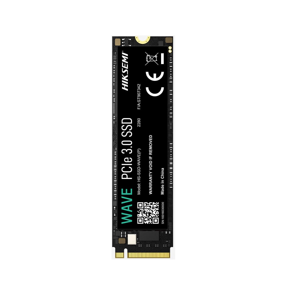 Disque Dur interne SSD Hiksemi Wave(P) M.2 2280 PCIe 3.0 NVMe 512 Go (HS-SSD-WAVE-P-512G)