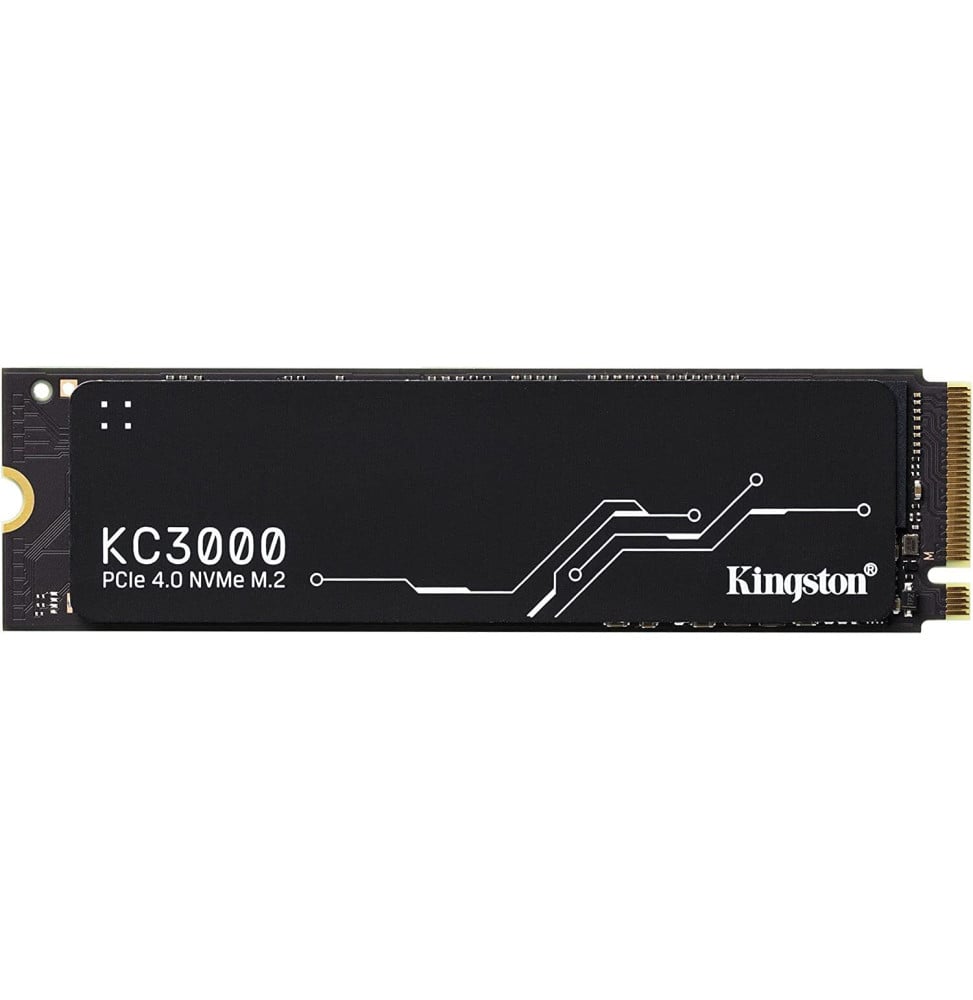 Disque Dur interne SSD Kingston KC3000 M.2 2280 PCIe Gen4 x4 NVMe 3D TLC 2048 Go (SKC3000D/2048G) – Image 2