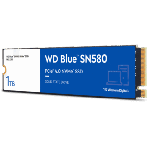 Disque dur interne SSD WD Blue SN580 M.2 2280 PCIe Gen4 x4 NVMe 1 To (WDS100T3B0E)