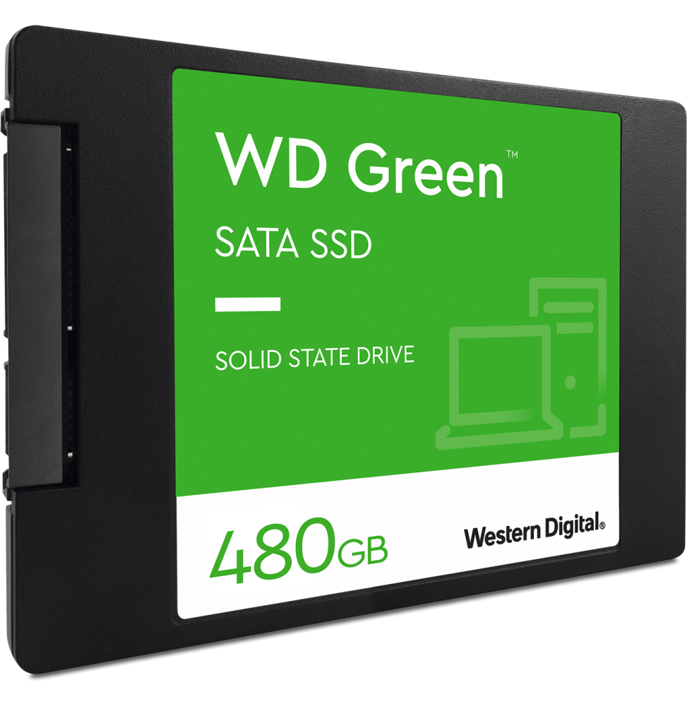 Disque dur interne SSD WD Green SATA 2.5" 3D NAND 480 Go (WDS480G3G0A-00BJG0) – Image 2