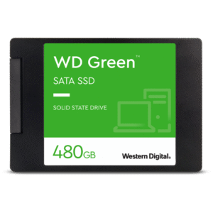 Disque dur interne SSD WD Green SATA 2.5" 3D NAND 480 Go (WDS480G3G0A-00BJG0)