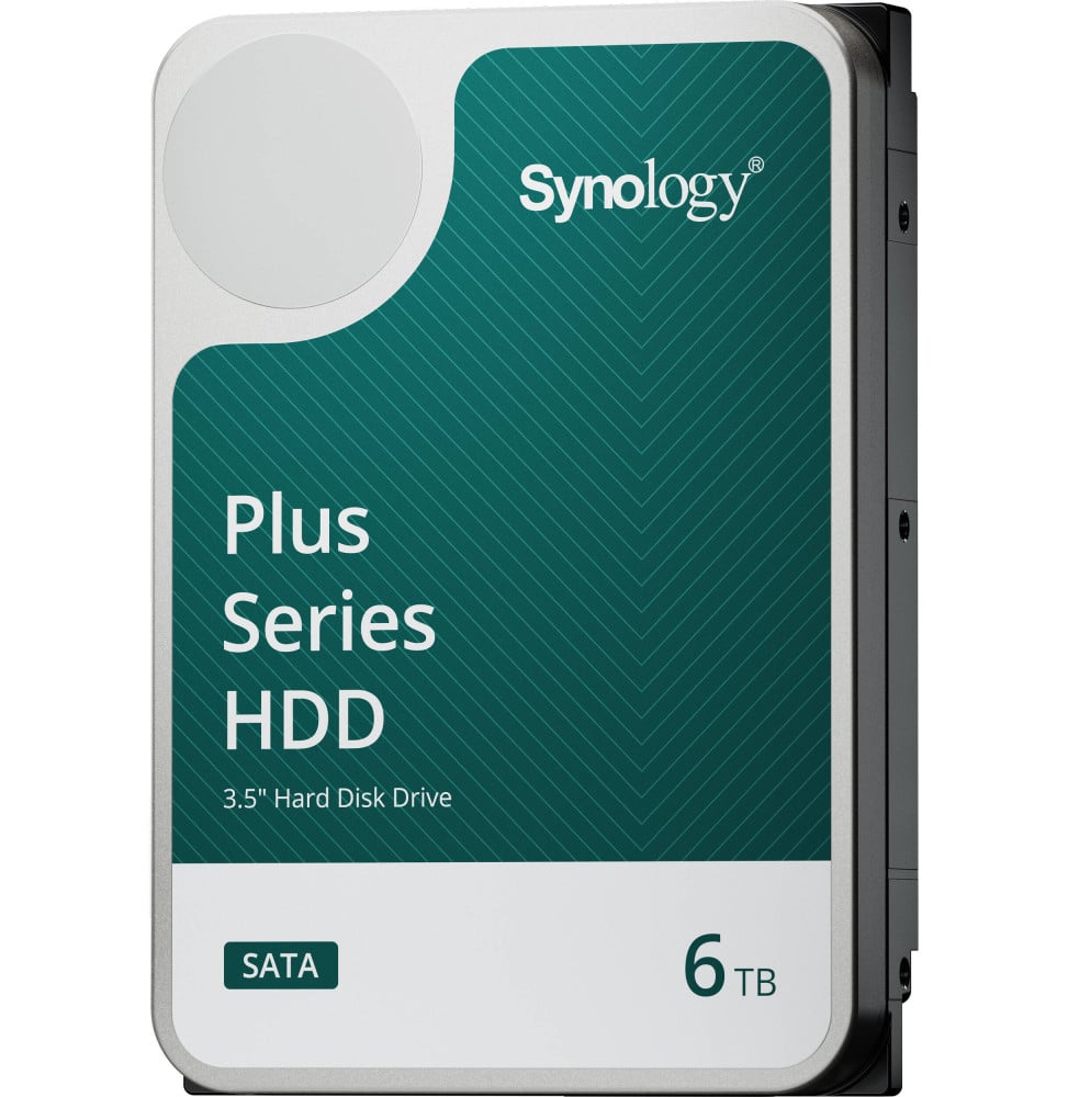 Disque dur interne Synology HAT3300 SATA 3,5" Série Plus HDD 6 To pour NAS (HAT3300-6T) – Image 2