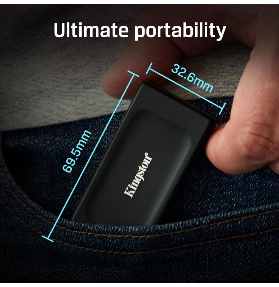 Disque Dur portable SSD Kingston XS1000 1 To (SXS1000/1000G) – Image 2