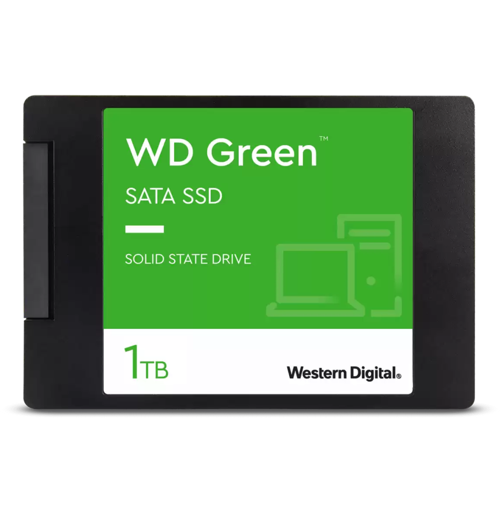 Disque dur interne SSD Western Digital Green SATA 2.5" 1 To (WDS100T3G0A-00BJG0)