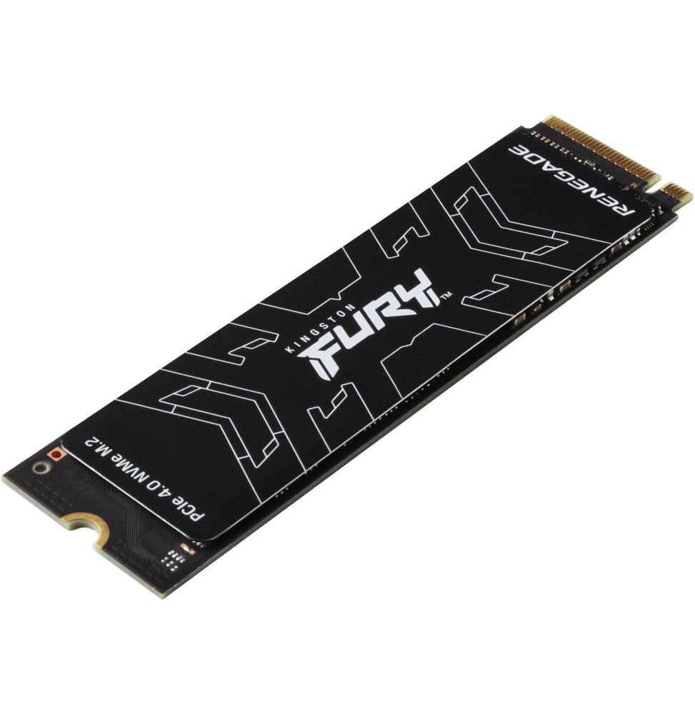 Disque Dur interne SSD Kingston FURY Renegade Heat spreader M.2 2280 PCIe Gen4 x4 NVMe 1 To (SFYRS/1000G) – Image 2