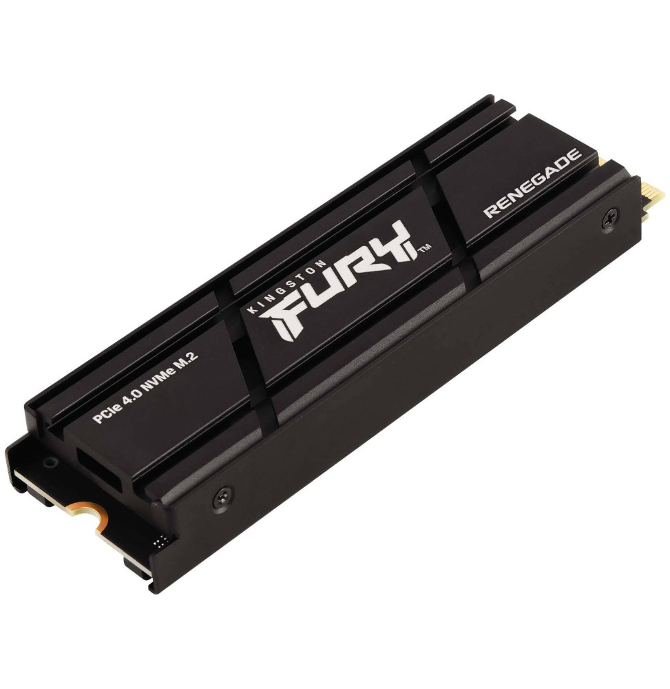 Disque Dur interne SSD Kingston FURY Renegade Heatsink M.2 2280 PCIe Gen4 x4 NVMe 1 To (SFYRSK/1000G) – Image 2