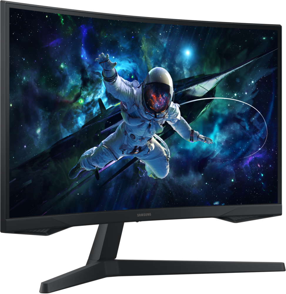 Écran 27" incurvé Gaming Samsung Odyssey G55C (LS27CG552EUXEN – Image 2