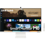 Écran 32" UHD Samsung M8 avec expérience Smart TV et design fin emblématique (LS32BM801UMXZN)