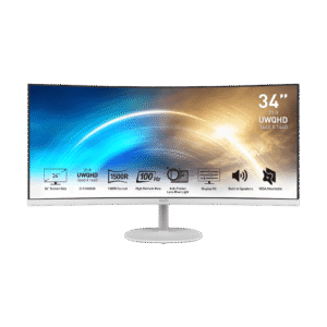 Écran 34" UWQHD MSI Pro MP341CQW (9S6-3PB2CT-007)