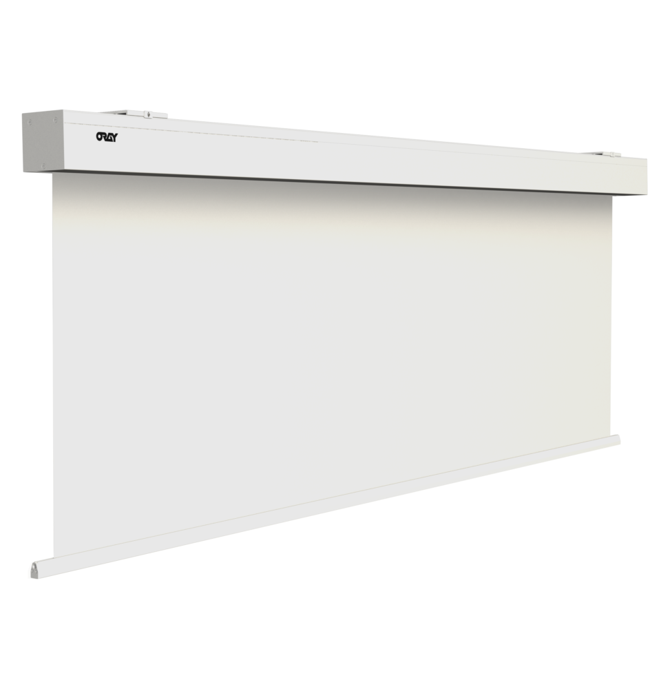 Écran de projection à moteur ORAY - SQUAR'PRO 200 x 200 cm