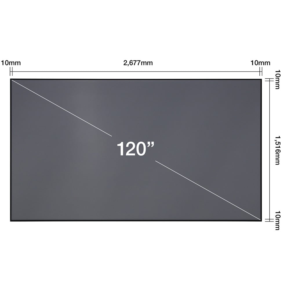 Écran de projection Epson ELPSC36 Laser TV 120" (V12H002AG0) – Image 2