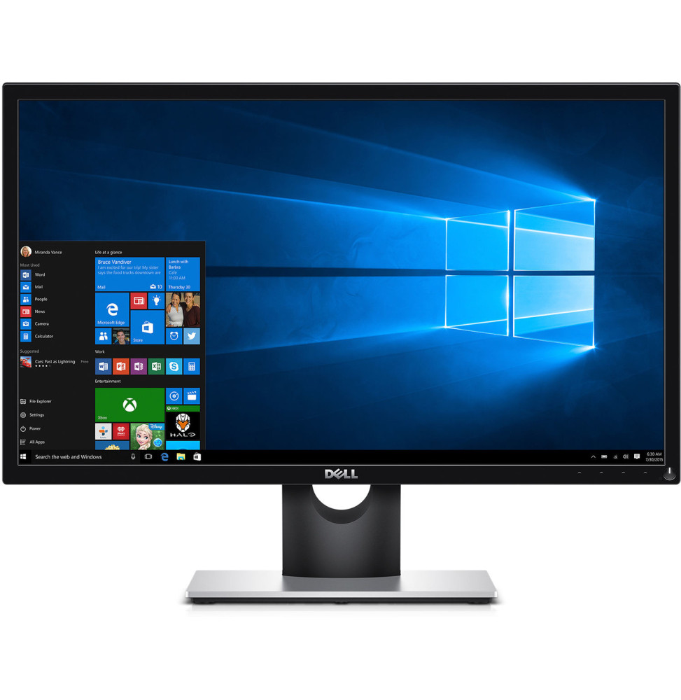Écran Gaming 23,6" Full HD Dell 24 SE2417HGX - temps de réponse 1ms (SE2417HGX-3Y)