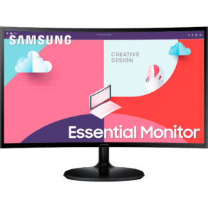 Écran incurvé 27" Samsung Essential Curved Monitor S3 (LS27C360EAMXZN)