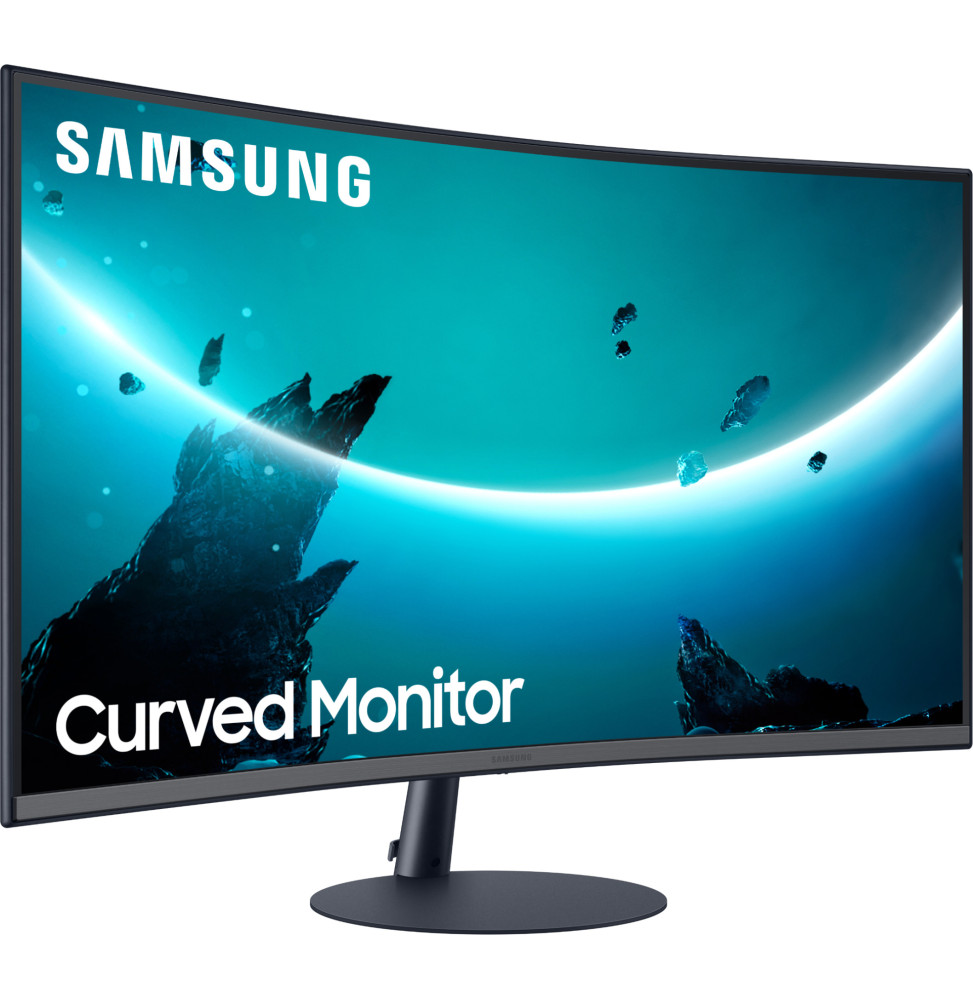 Écran incurvé 27" Samsung CT550 - Courbure 1000R - Haut-parleurs intégrés (LC27T550FDMXZN) – Image 2