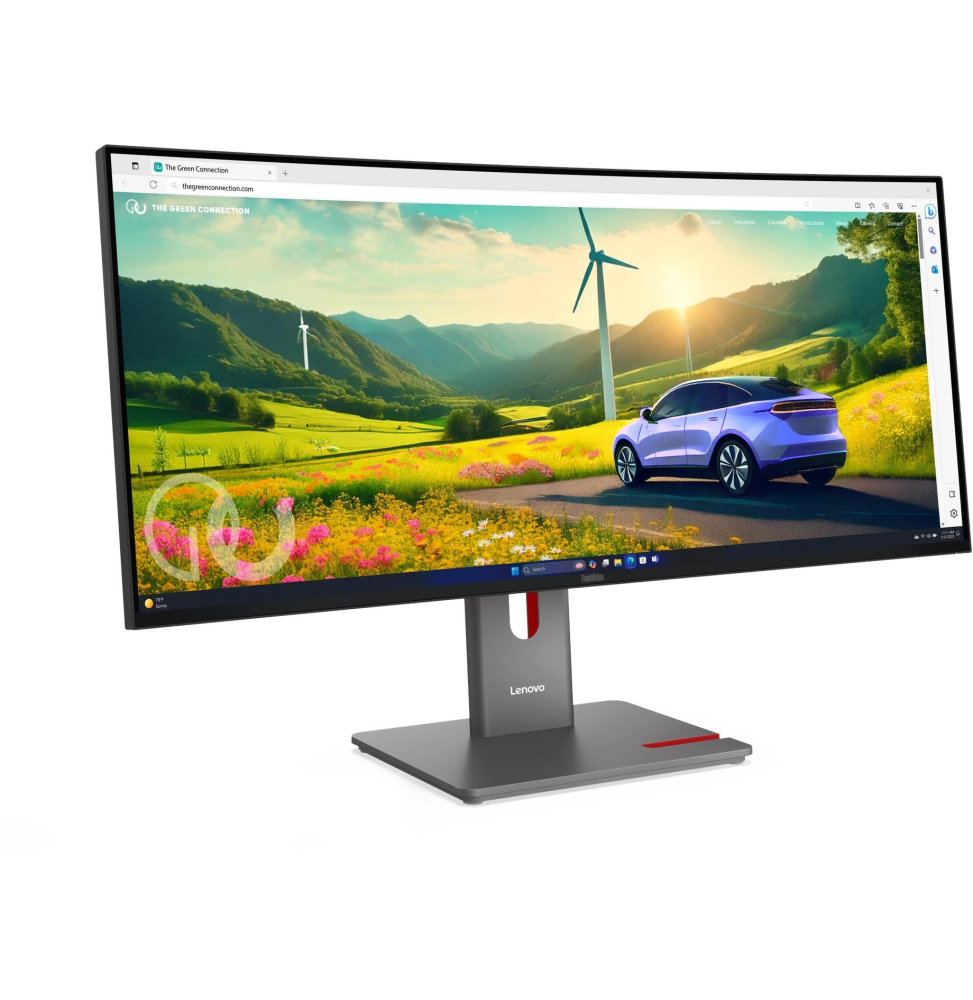 Écran incurvé 34" Lenovo ThinkVision P34WD-40 (64ADGAT1EU) – Image 2